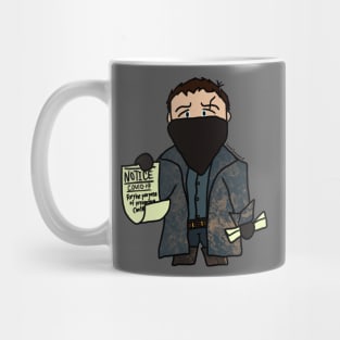 James Delaney - Covid 19 Notice Mug